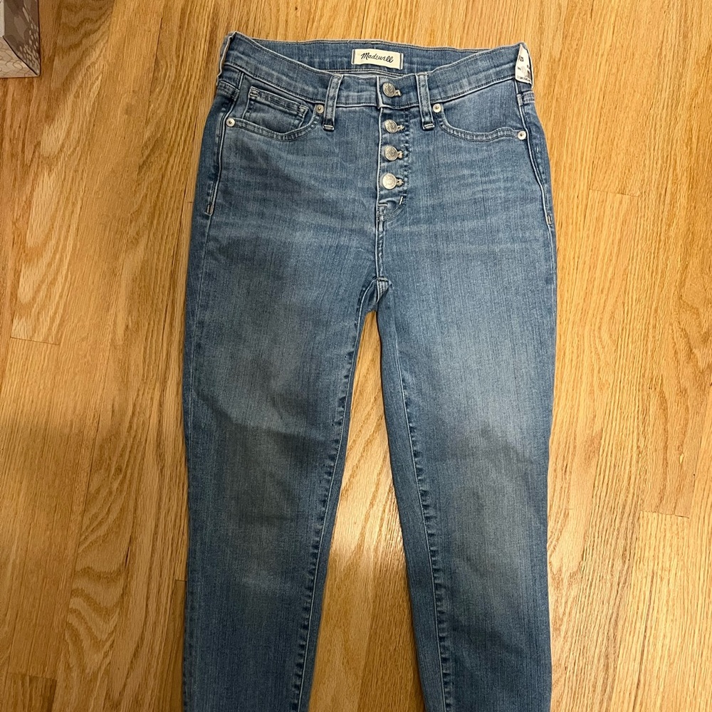 High rise madewell jeans
